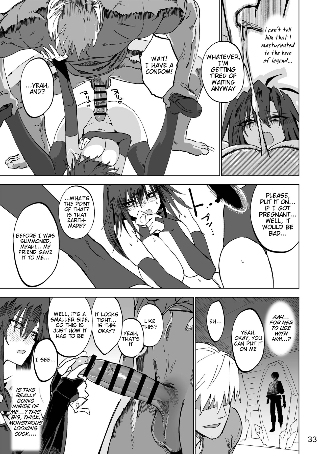 Hentai Manga Comic-Another World♀Hero-Read-30